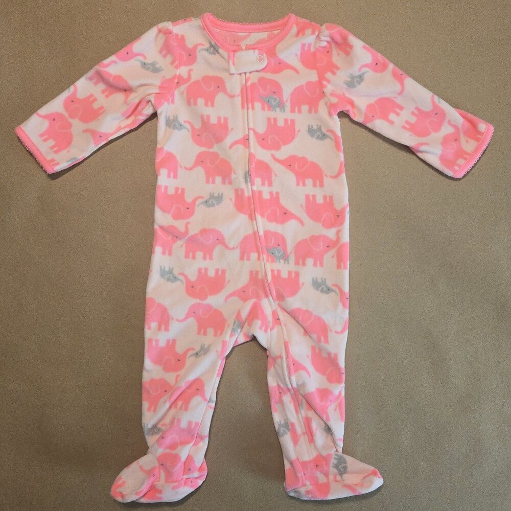Carter's Simple Joy Elephant Sleep N Play Onesie - NWOT
